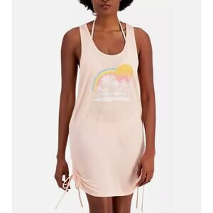 MIKEN Tropical Swim Cover Up Dress